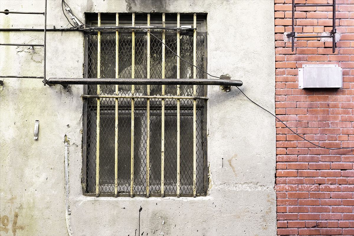 metal window, Casper, Wyoming