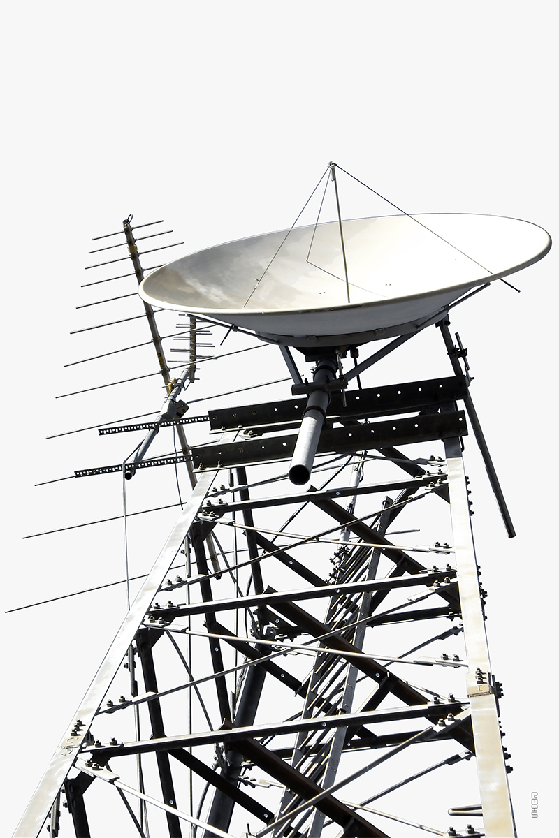 satellite dish, Weatherford, Oklahoma