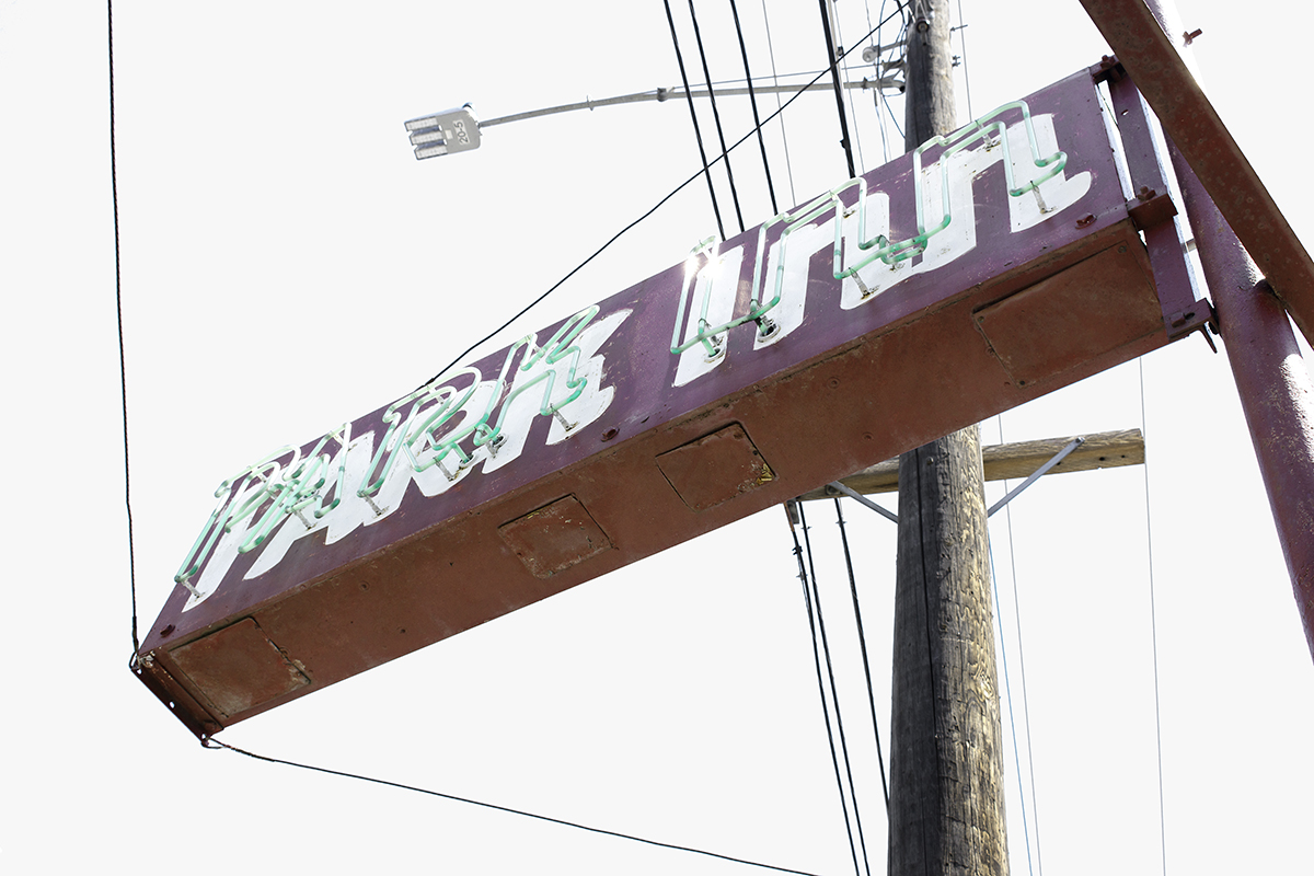 Park Inn Pub sign, Spokane, Washington