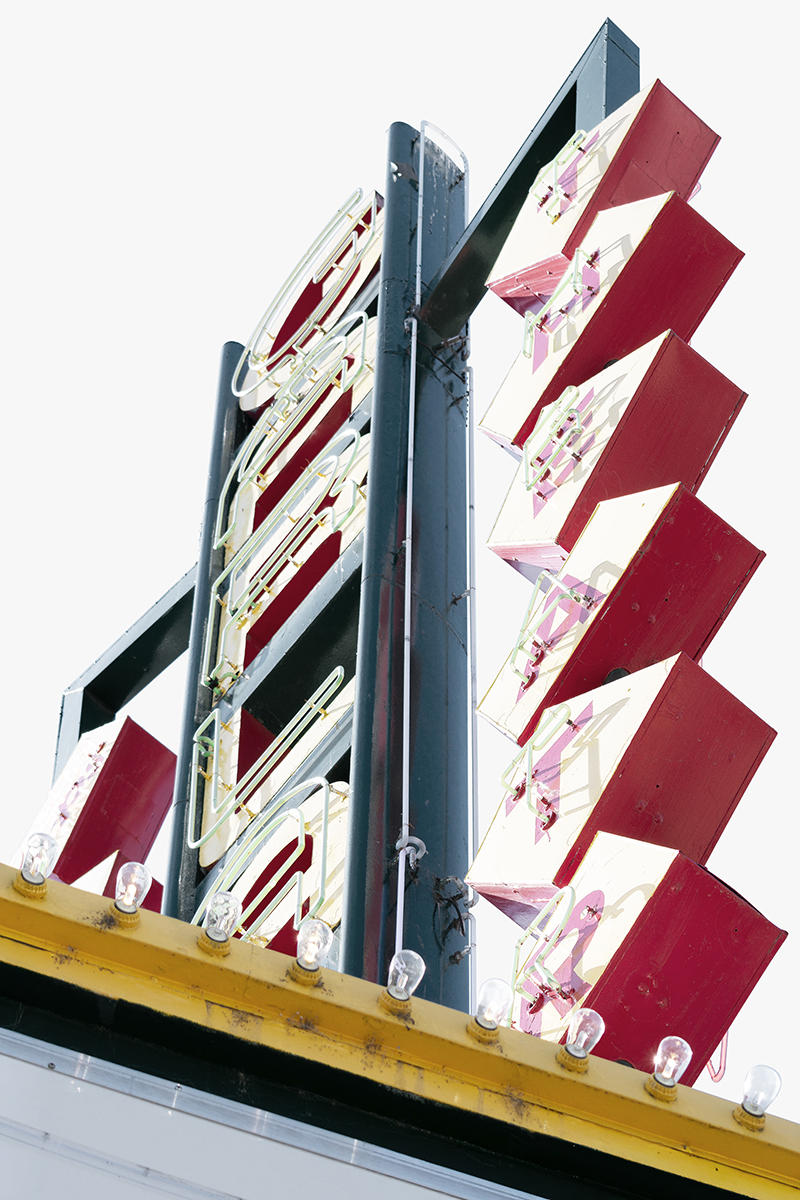 Garland Theater sign, Spokane, Washington