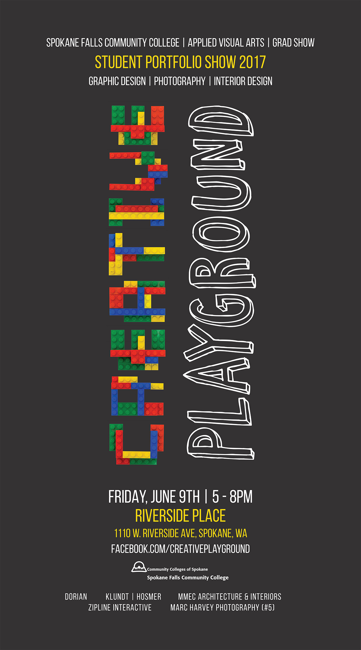 creative playground poster